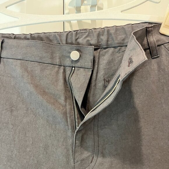 Royce Hill Men's Trousers Size L Black/Charcoal - Picture 4 of 5